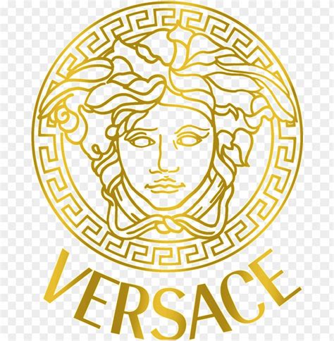 versace oro e nero png|versace logo png transparent.